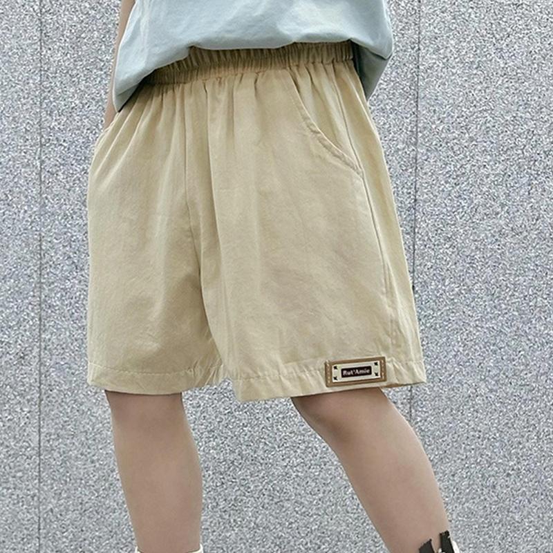 Product Introduction of 【COD】Children's And Boys' Shorts Cargo Pants And Work Pants OOTD Kids Bottom Plain Short For Kids Boy 2-9 Years Old Casual Cotton Shorts For Boys Vintage Hip-hop Korean Style 17