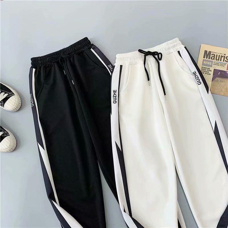 Quần Jogger Ngoại Cỡ Dành Cho Nam Và Nữ, Quần Thể Thao Dáng Rộng, Quần Harem Thể Thao, 2 Màu Có Sẵn, Quần Thể Thao Thường Ngày Thích Hợp Cho Các Cặp Đôi 7