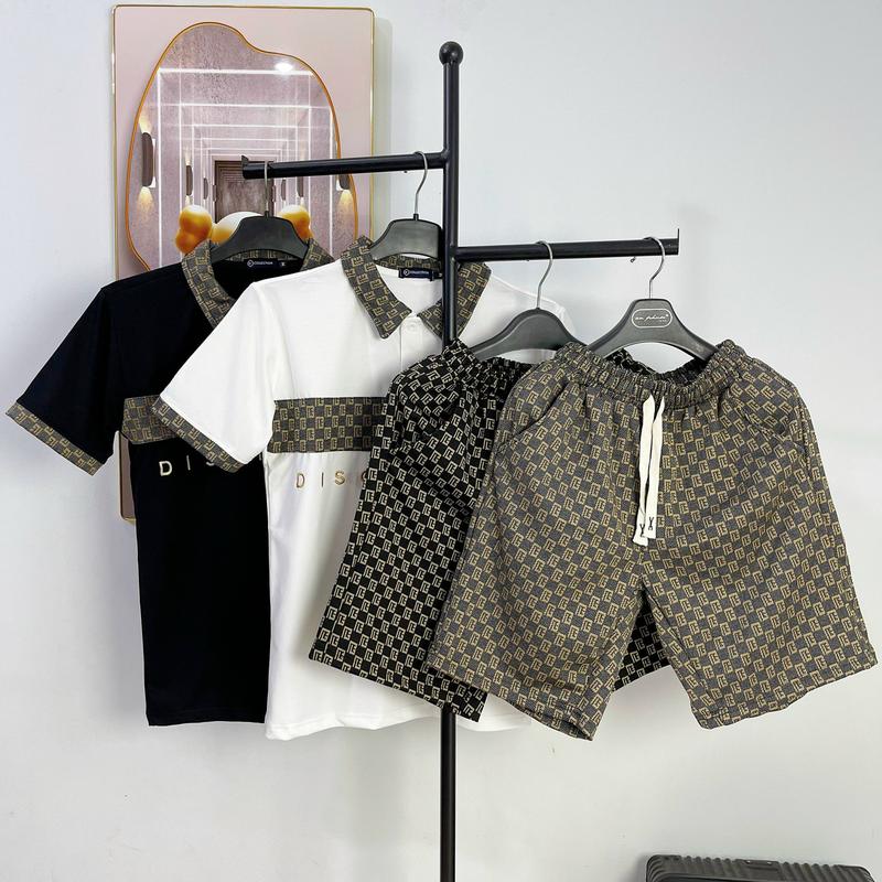 Bộ thun tay ngắn cổ trụ vải cotton phối umi co dãn mềm mịn,quần vải umi co dãn dày dặn mặc thoáng mát-MH STORE Nam Áo Menswear Polo Tre  Có Cổ set  nam