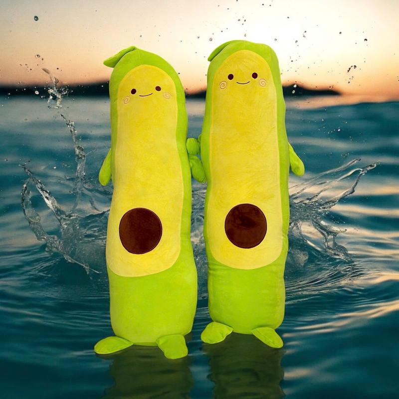 Gấu bông gấu ôm QUẢ BƠ size 1m1 màu xanh lá chuối Toy thú nhồi bông đồ chơi phát nhạc Thú Bông gaubong to