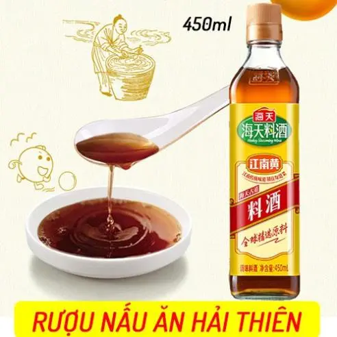 Rượu Nấu Ăn Hải Thiên 450ml - Thơm, Đa dụng