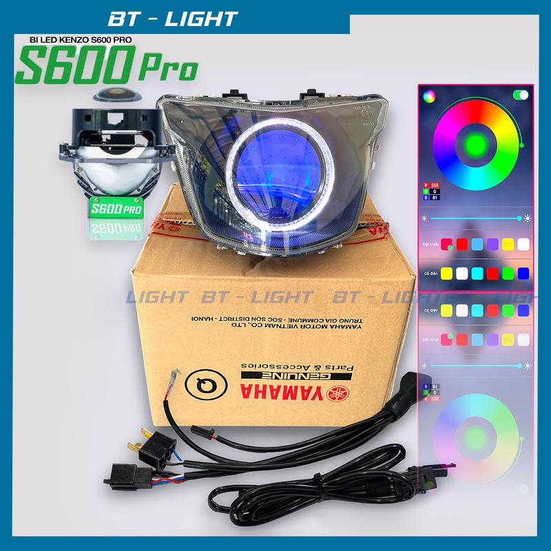 Đèn Bi Led KenZo S600 Pro cho  Exciter 150 đời 2016 Đèn Pha Led