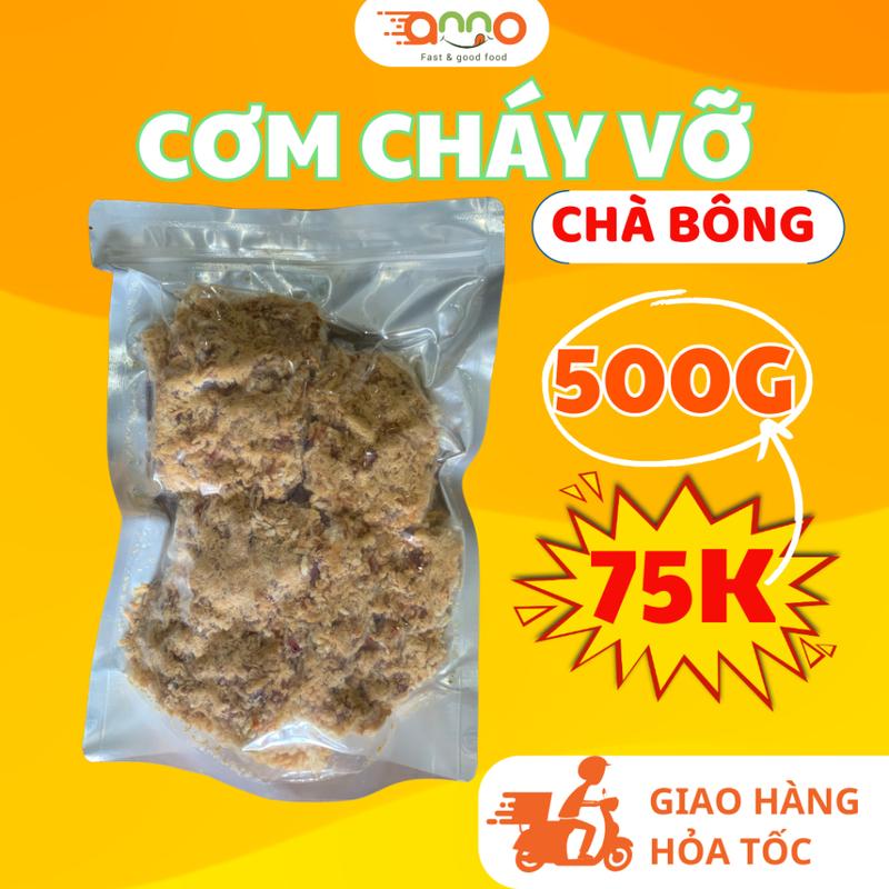 Cơm cháy chà bông gạo nếp, gạo lứt Anno Food thơm ngon, giòn rụm (Đặc sản Sài Gòn) 9