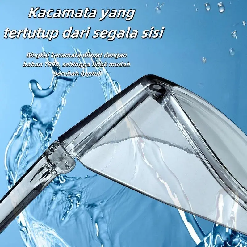 【Toko Resmi YJ】kacamata Antidebu dan angin APD cocok saat berkendara dan pemulihan operasi katarak P88 5