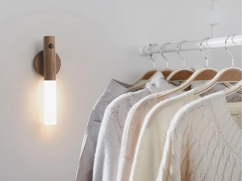 Product Introduction of Motion Sensor Wall Light Indoor Led Magnetic Portable Lamp Charge Hallway Bedroom Wardrobe Table Stairwell Cabinet Night Light 13