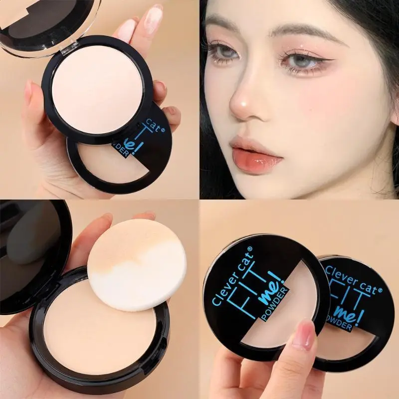 Phấn Phủ Dạng Nén, Hai Lớp Bền, Kem Che Khuyết Điểm, Sử Dụng Cho Da Ướt Và Khô, Lâu Trôi, Kiểm Soát Dầu, Thiết Lập Trang Điểm, Phấn Phủ Che Khuyết Điểm, Mỹ Phẩm Trang Điểm