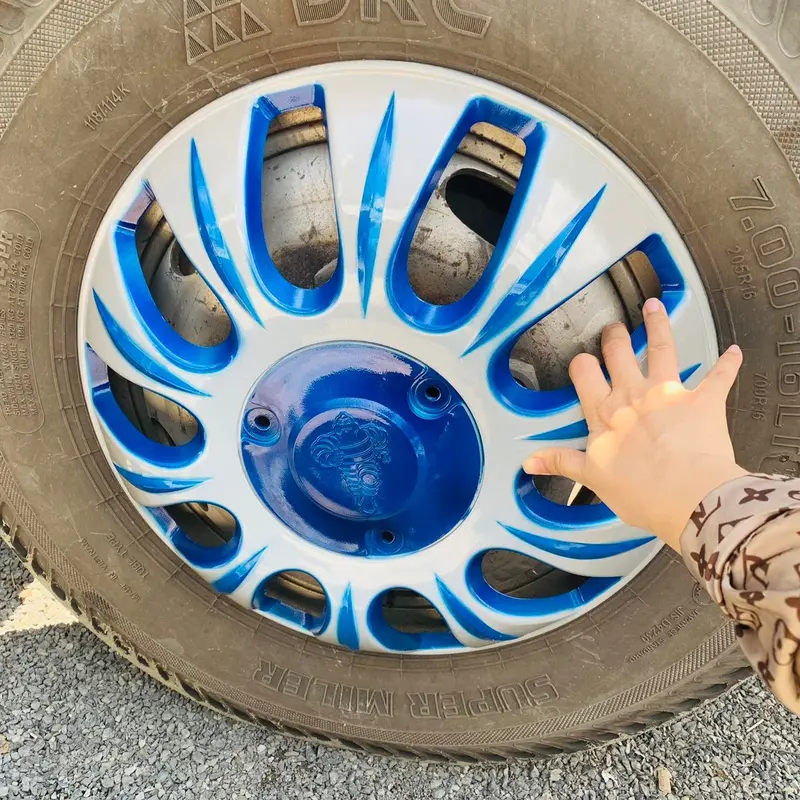 Chụp mâm nhựa xe 5T, 6Tấn- 16in đương kính ngang 46cm GIÁ CHƯA CÓ BASS 2