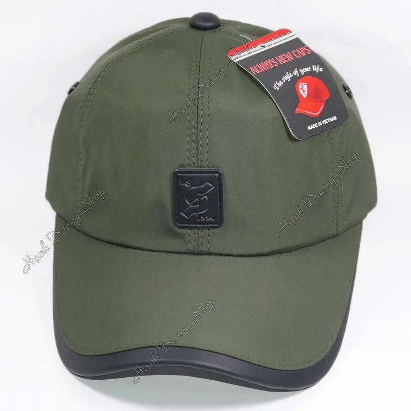 Mũ lưỡi trai vải dù LS nón kết nam đẹp vải dù giá rẻ, chất liệu đẹp nhiều, mẫu mã phù hợp cả nam và nữ 7