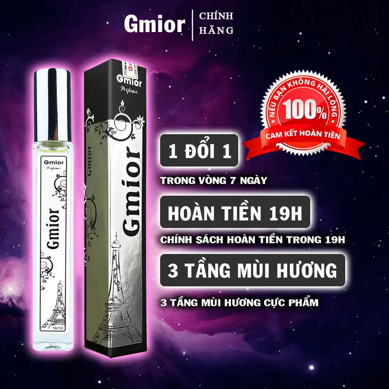 Nước Hoa Nữ Gmior Ngọt Ngào, Nhẹ Nhàng, Gợi Cảm 10ml Chính Hãng Perfume Cosmetic Tinh Dầu Xịt Thơm Women Xịt Thơm Women 1