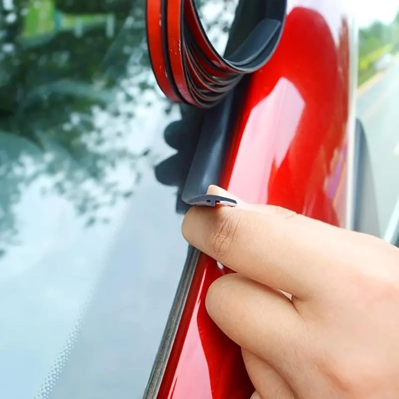 Car Rubber Seal Strip, 1 Count Car Window Seal Strip, Universal Car Roof Windshield Rubber Seal Strip, Car Exterior Accessories for Car, Easter, Back to School, New Year 5