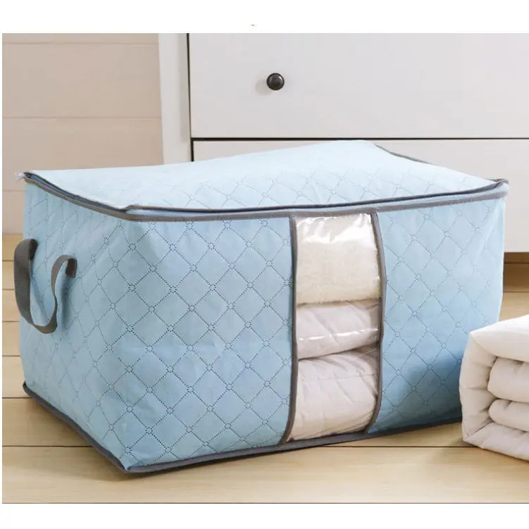 HL0037 Bamboo Storage Box Tempat Penyimpanan Baju Organizer Model Tidur 4