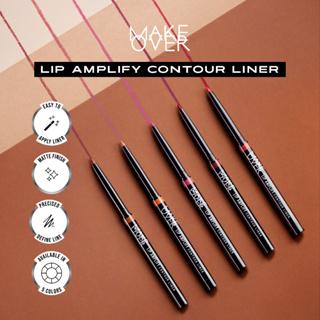 [ Dubai Fashion Week ] MAKE OVER Lip Amplify Contour Liner 0.2 g - Lip Liner Lipstick Lipstik DFW Nadya Hutagalung Pony Mira Agile Zsa Zsa Utari 2