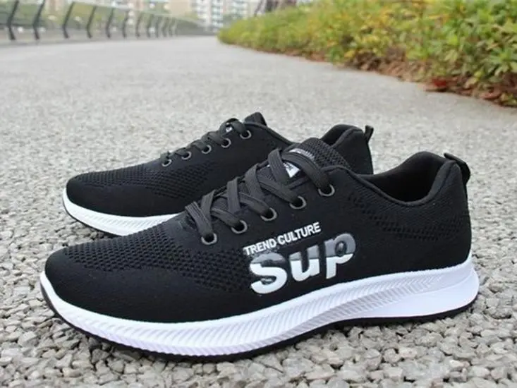 Giày Thể Thao Nam Sneakers ABU phong cách Hàn Quốc thoáng khí khử mùi Nano - Leather Đế Bằng - Tập Thể Dục, Sport Shoes sport  shoes 7