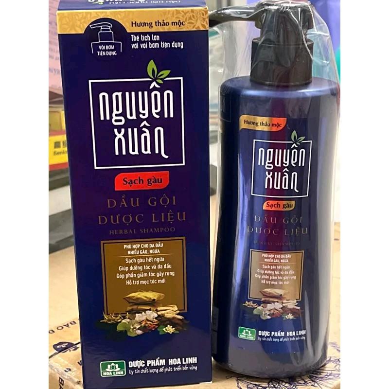 DẦU GỘI CHO DA ĐẦU NHIỀU GÀU NGỨA NẤM NGUYÊN XUÂN XANH 250ML, HÀNG CHÍNH HÃNG