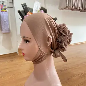 CIPUT CEPOL TALI DAGU ANTI BUDEG RAYON PREMIUM (IQRI HIJAB) Dalaman Hijab / Inner jilbab Adem Lembut Anti Slip