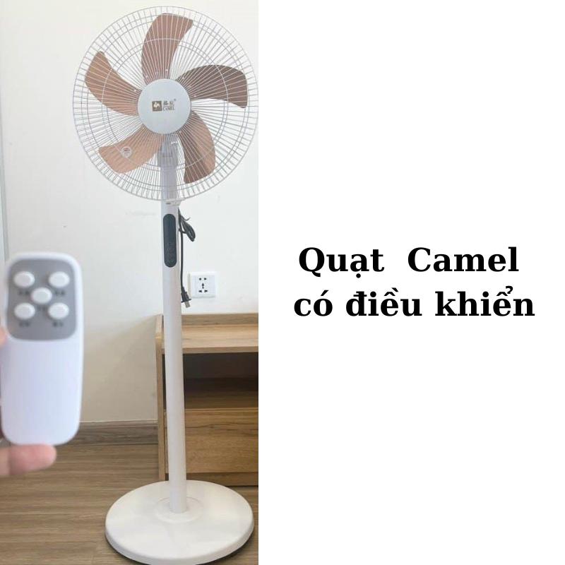 Quạt cây Camel FS-350R - 5 cánh đứng - quạt điện tử có điều khiển