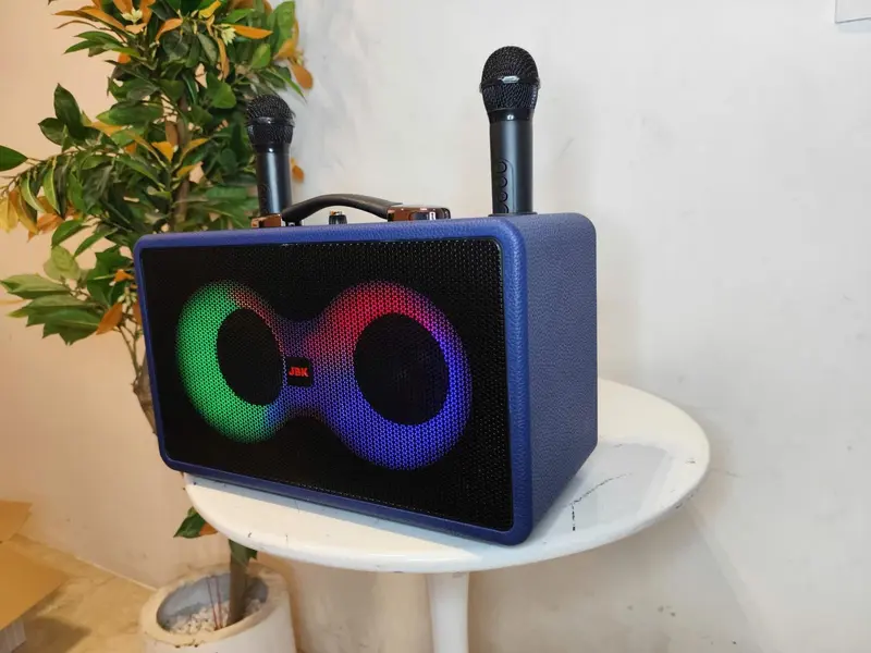 Loa Karaoke Bluetooth M4402 Tặng Kèm 2 Mic Không Dây, Bass Mạnh Âm Thanh Lớn, Bluetooth 5.2 Thế Hệ Mới 6