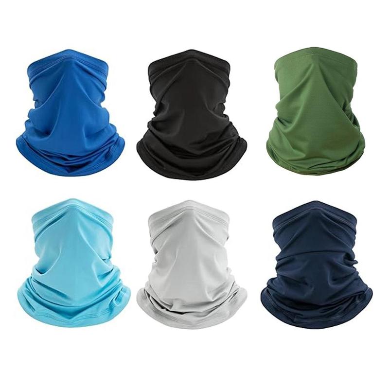 Dust Proof Face Mask for Christmas Gift, 6 Counts Breathable Sun Care Face Cover for Motorcycle, Shooting, Skiing, Climbing, Hiking, Travel, Sports & Outdoor Accessories, Protective Gear 8