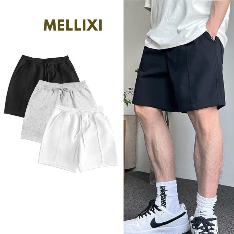  "MELLIXI" Quần Short Basic SS2 MELLIXI Unisex Nam Nữ Local Brand Dày Dặn Co Giãn Tốt Menswear Có Túi 
