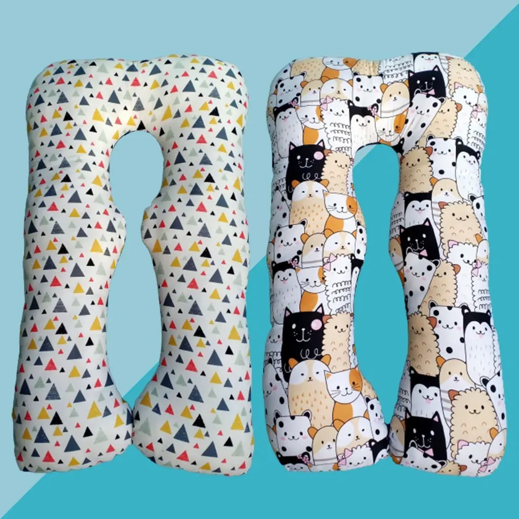 Bantal Ibu Hamil Premium Dengan Isian Silicon Grade A Jumbo Ukuran 120×80cm Empuk Bumil Katun Nyaman Busui