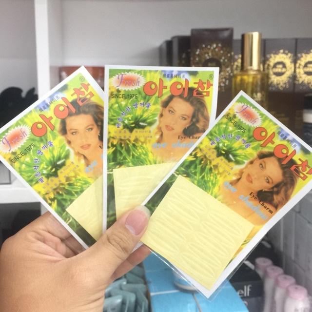 Product Introduction of Dán mí vàng kícḣ mí chuyên dụng cho Trang Điểm Makeup miếng 10 cặp, kèm keo dán 15