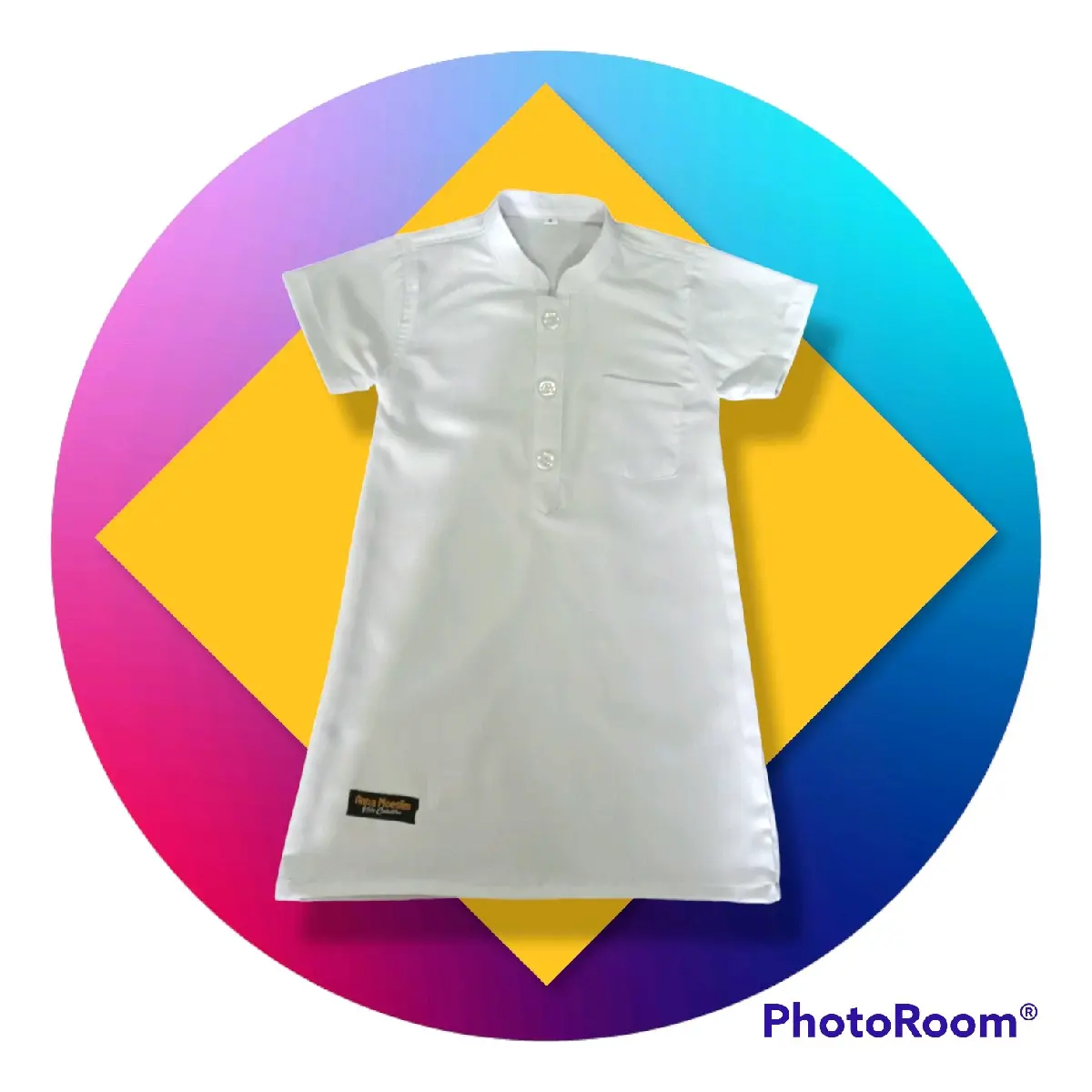 Jubah bayi//jubah anak laki-laki polos usia 7hari-3th//free Peci//jubah aqiqah bayi