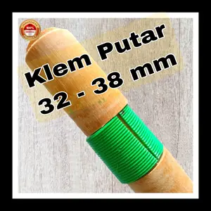 KLEM PUTAR KAYU DARU-DARU PENYAMBUNG PIPA EGREK