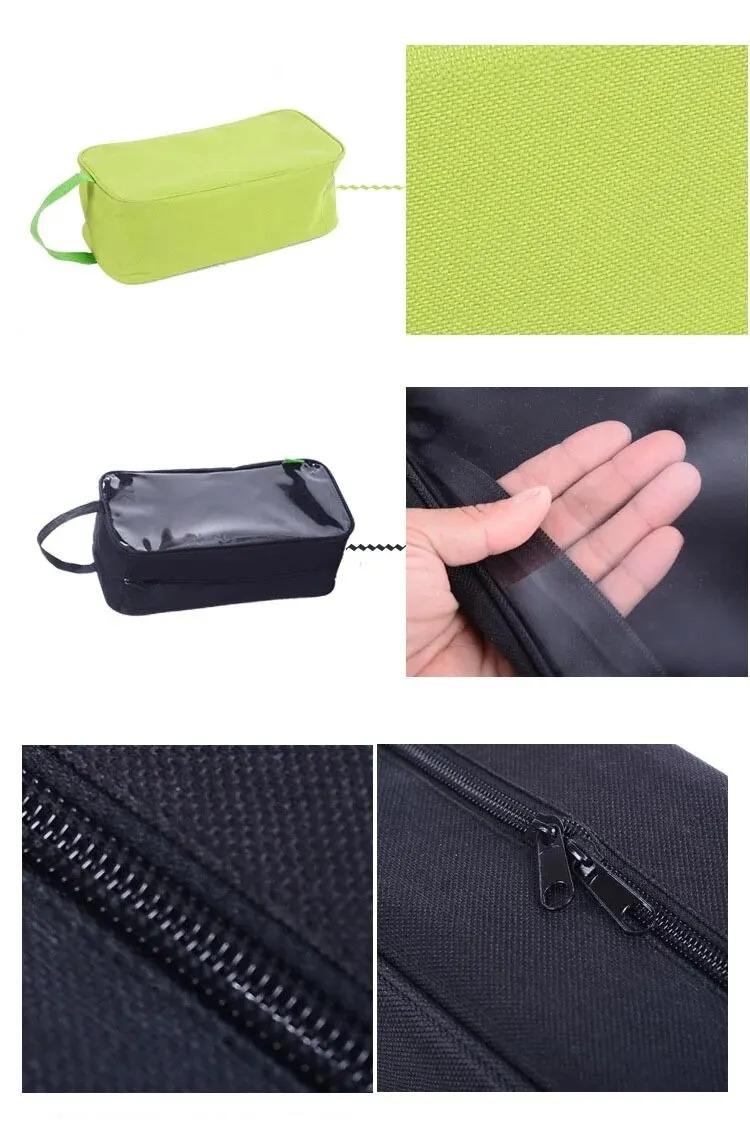 Product Introduction of 1PCS Promotion Polyester Waterproof Casual Travel Shoe Bags With Handle 20