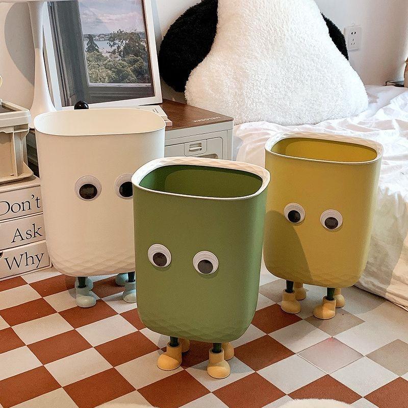 Thùng Đựng Rác Hình Hoạt Hình Bằng Nhựa Tiện Dụng, Thùng Rác Đáng Yêu - Gọn Decor 3