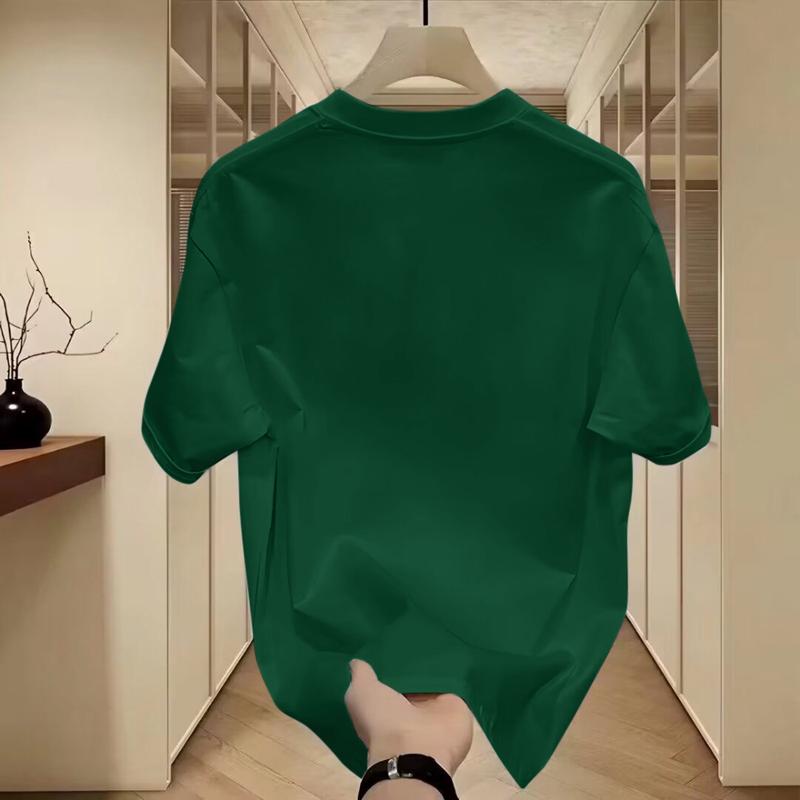 Product Introduction of 100% Cotton Fun Cartoon Labubu Loose Short-sleeved T-shirt Crew Neck Top for Men and Women Unisex 12
