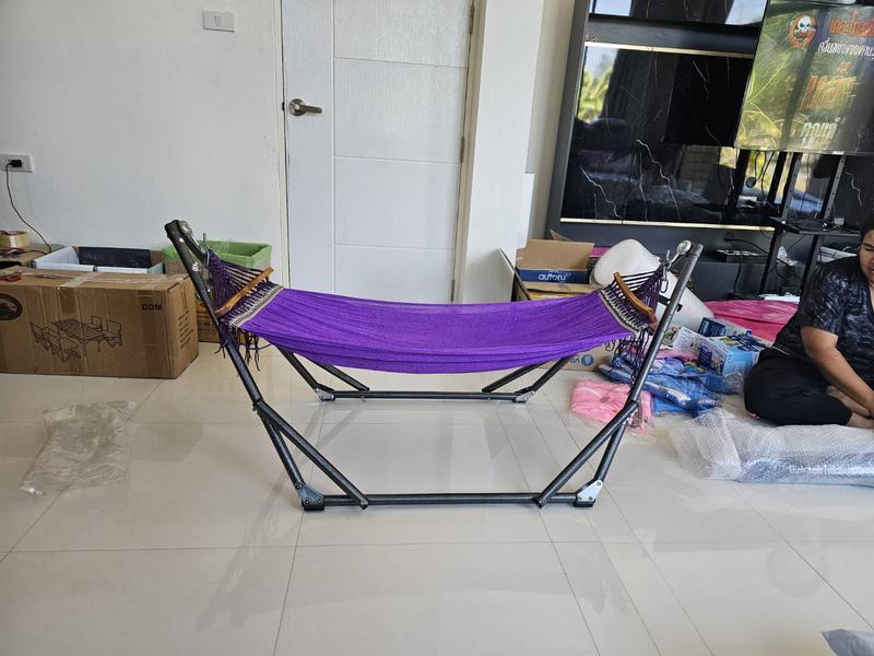 Product Introduction of เปลเด็กหัวไม้ เลือกสีได้ เฉพาะเปล ไม่รวมขา 1