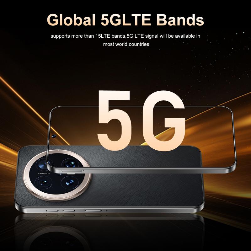 Product Introduction of Hot Sale Mate70pro Perforated Screen Mobile Phone Smartphone 13