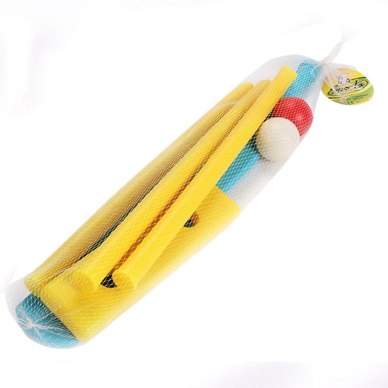 Product Introduction of Plastic Exercise Sports Equipment Kids Cricket Set Hard Board Beach Games Croquet Paddles 12
