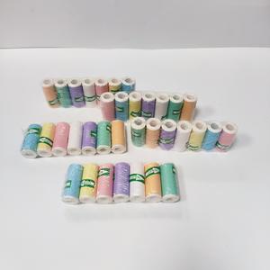 ミニサーマルプリンター用紙 35巻セット カラフルな自己粘着紙 ミニサーマルプリンター用ポータブルラベル紙 オフィス文房具 & サプライ