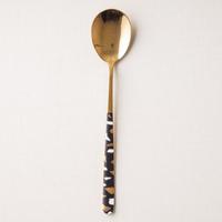 Gambar Brewsuniq - Festive Black And Brass Table Spoon / Sendok Makan Estetik Stainless Elegan Gagang Hitam dari Brewsuniq Store Kota Medan 1 Tokopedia
