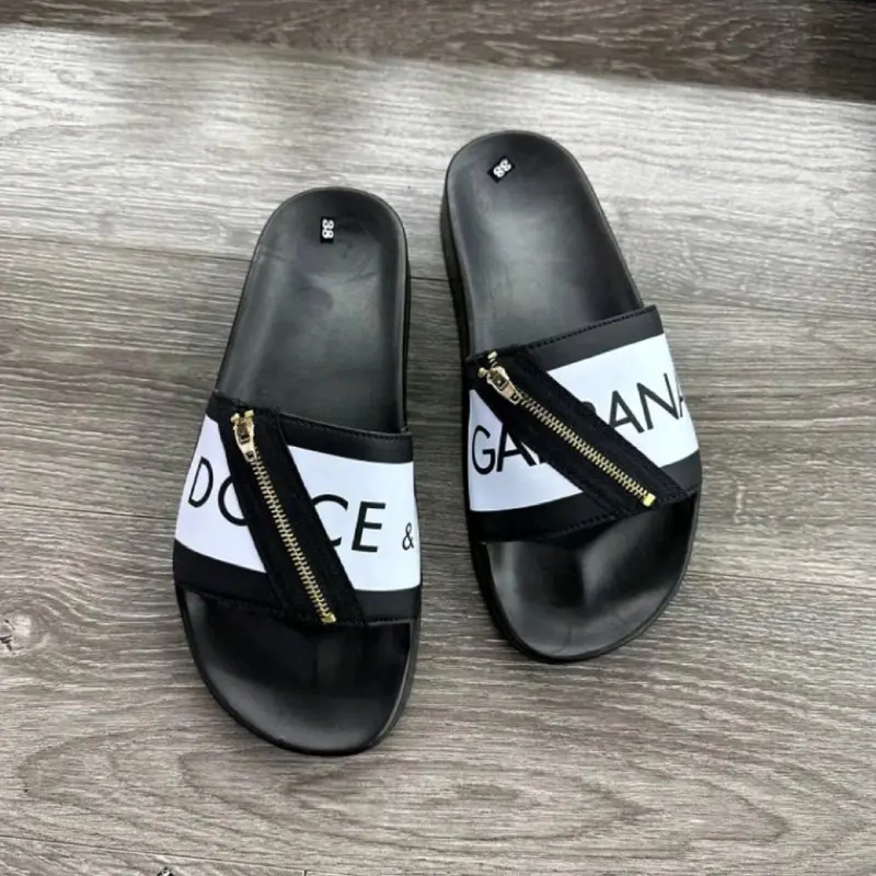 Dép Quai Ngang Nam Nữ Khóa Chéo - Quai Da 2 Lớp,Kiểu Dáng Boy Phố Hottrend DéP Slipper Đế Bằng 2