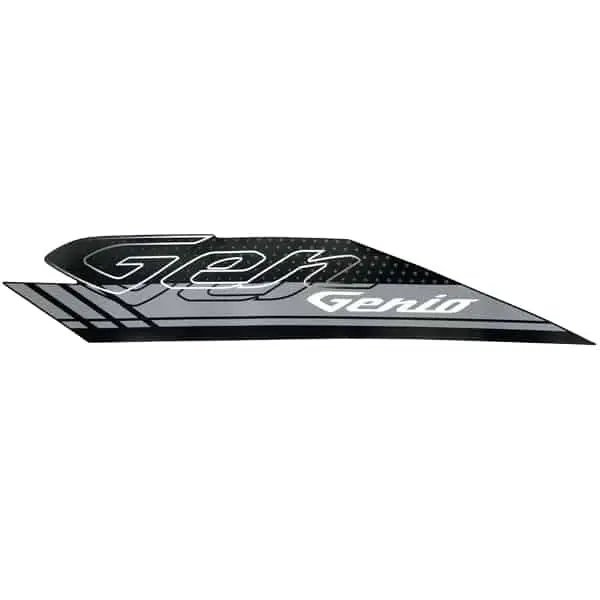 Sticker Body Kiri Hitam Silver Honda Genio 86832K0JN30ZC 0