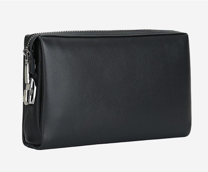 Liinz Clutch Cầm Tay Da Bò Khoá Số L6097 - Túi kẹp nách nam