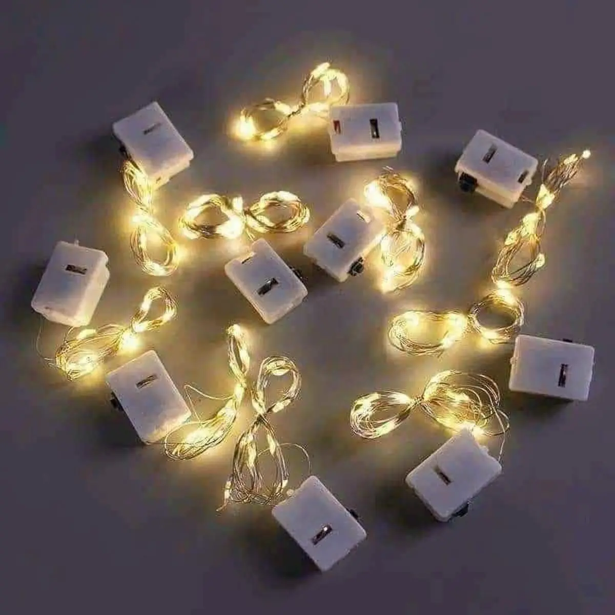 Đèn Led Đom Đóm/ Đèn Fairy Lᶖght Dùng Trang Trí  Kèm Sẵn Pin