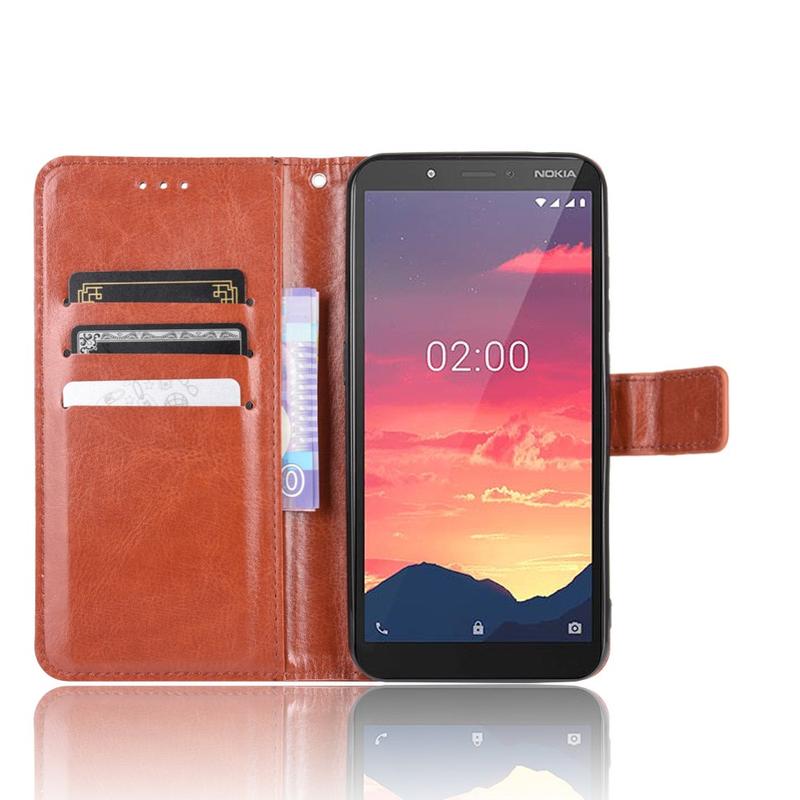 Product Introduction of Ốp Lật Nokia C2 C 2 Nokiac2, Kiểu Ví, Ốp Lưng Da PU, Ốp Điện Thoại 21