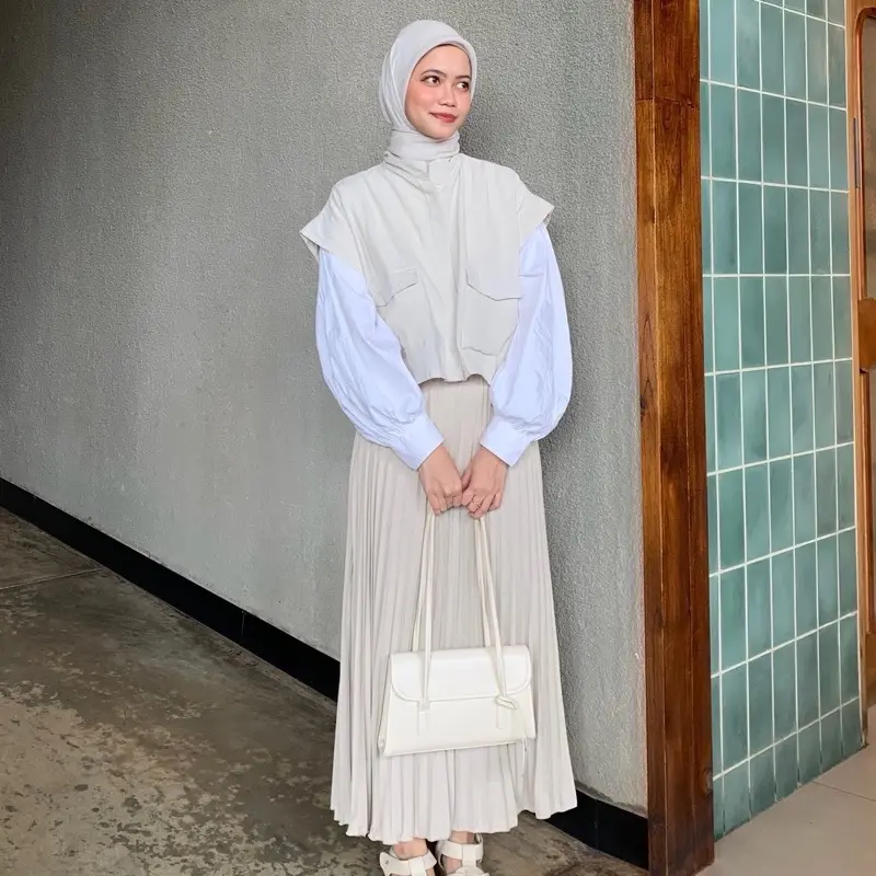 Saudaree - Pleats Skirt / Rok Plisket
