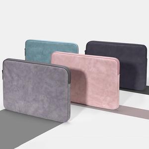 Funda de color sólido para laptop, bolsa para tableta a prueba de golpes para Macbook Air Pro, accesorios para tabletas y computadoras para laptop de 11 13.3 14 15.4 15.6 pulgadas