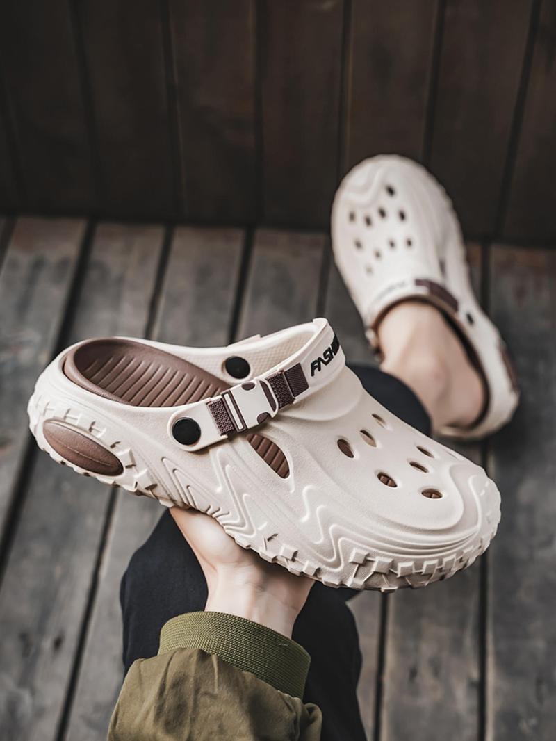 Product Introduction of Unisex Colorblock Quick Drying Slides, Casual Comfortable Breathable Slides, Summer Outdoor Beach Pool Slippers, Footwear 1