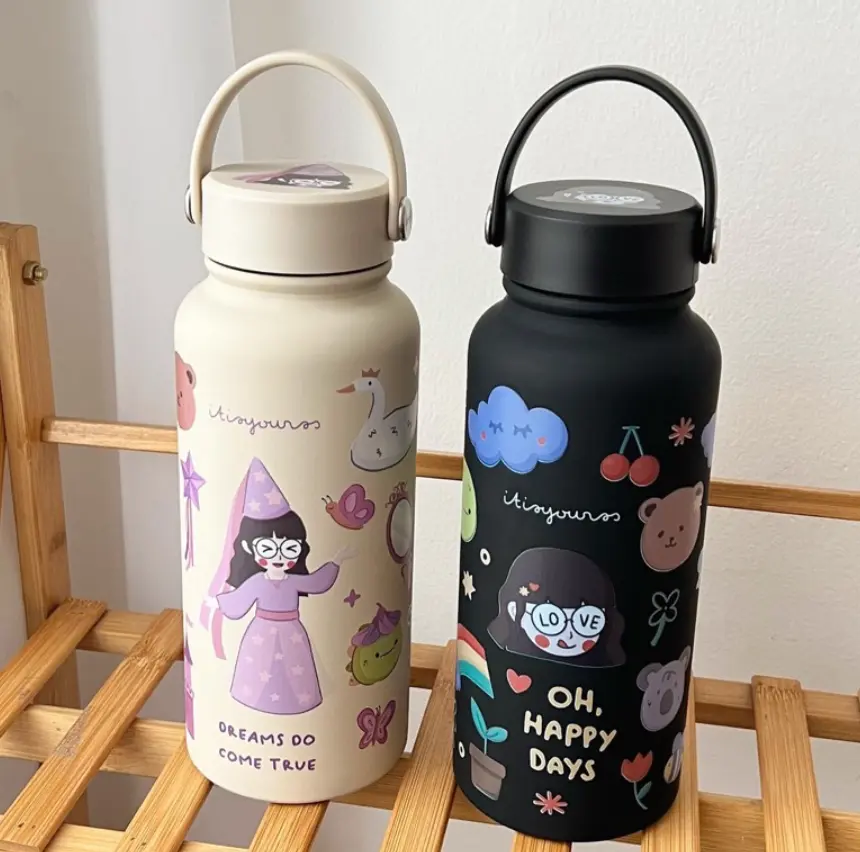 ITISYOURSS Bulky Sally Tumbler Stainless | Tumbler Besar Lucu | Tumbler Gemas | Tumbler Tahan Panas Dingin
