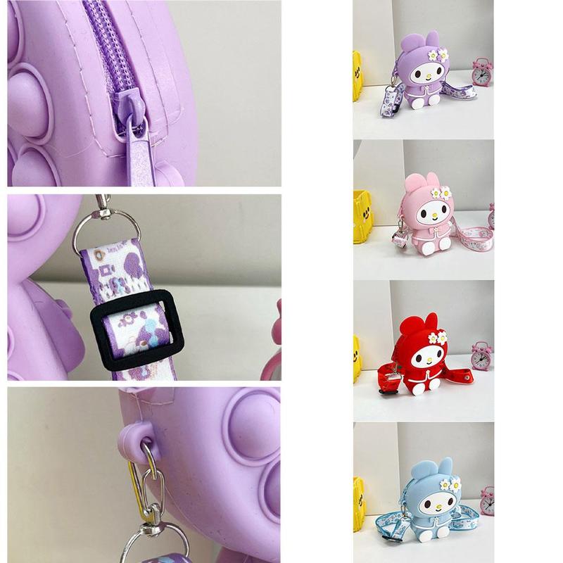 Product Introduction of Túi Đeo Vai Trẻ Em, Thiết Kế Hoạt Hình Dễ Thương, Túi Đeo Chéo, Hợp Xu hướng, Thích Hợp Cho Bé Gái Và Trẻ Em, Lý Tưởng Cho Quà Tặng Thay Đổi, S1F9 25