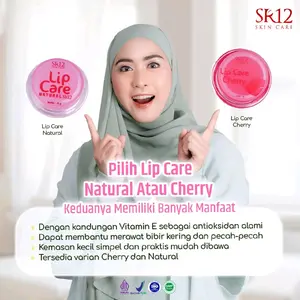 Lip Care SR12 BPOM Mengembalikan Warna Pink Alami Bibir Mengatasi Bibir Pecah-pecah Pelembap Bibir