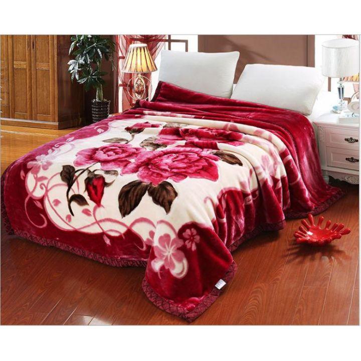 Chăn Tuyết Nhung Dày 2 Lớp Mềm Mại Ấm Áp Quanh Năm 1M6 x 2M - CHĂN TUYẾT NHUNG DÀY - CHĂN TUYẾT MỀN MỊN - MỀN TUYẾT NHUNG MỊN MÀU SẮC TƯƠI MỚI. VÀ ĐẶC BIỆT KHÔNG XÙ LÔNG HAY PHAI MÀU 8