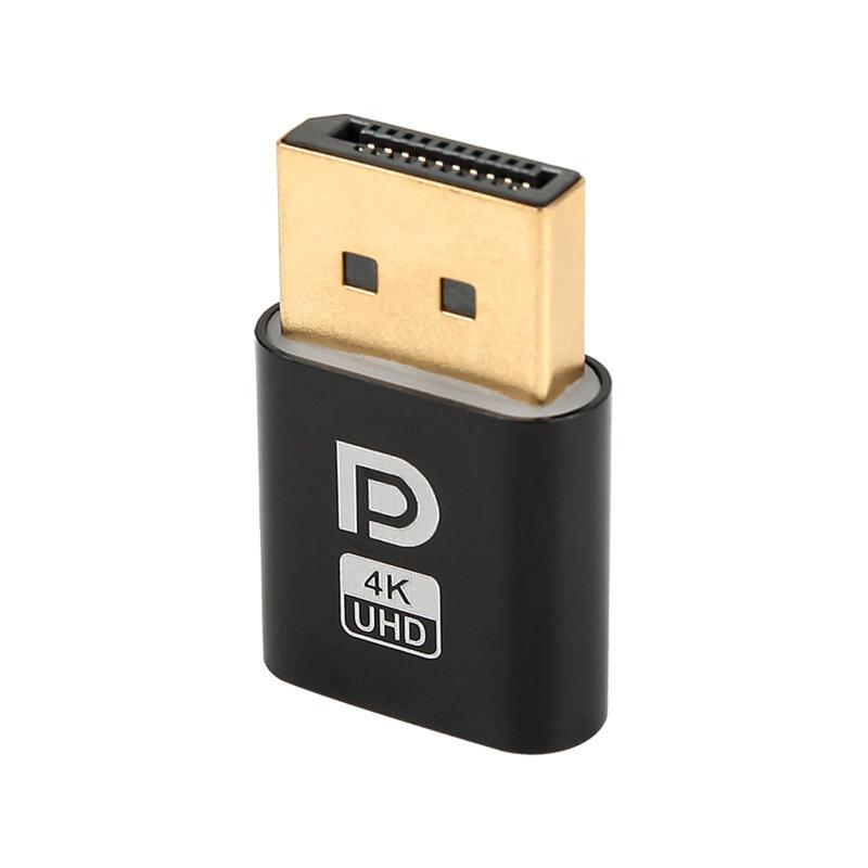 Phích Cắm Giả Displayport 4K, Bộ Chuyển Đổi Màn Hình DP EDID, Trình Giả Lập Ma…
