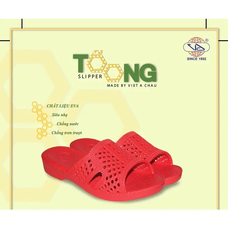 Dép tổ ong nam E197M VAC size 39-43 nhựa EVA nguyên khối cao cấp mềm nhẹ êm chân bền bỉ 7