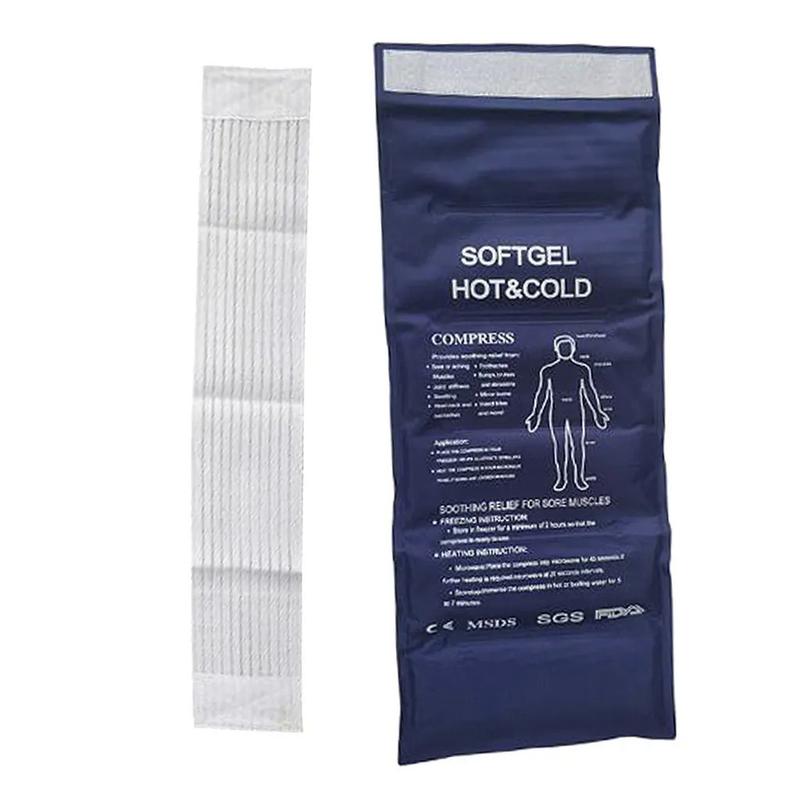 Product Introduction of Hot Cold Gel Pack, Fityle, Reusable, Cold Ice Bag, for Injuries, Sports, Back, Knee 3